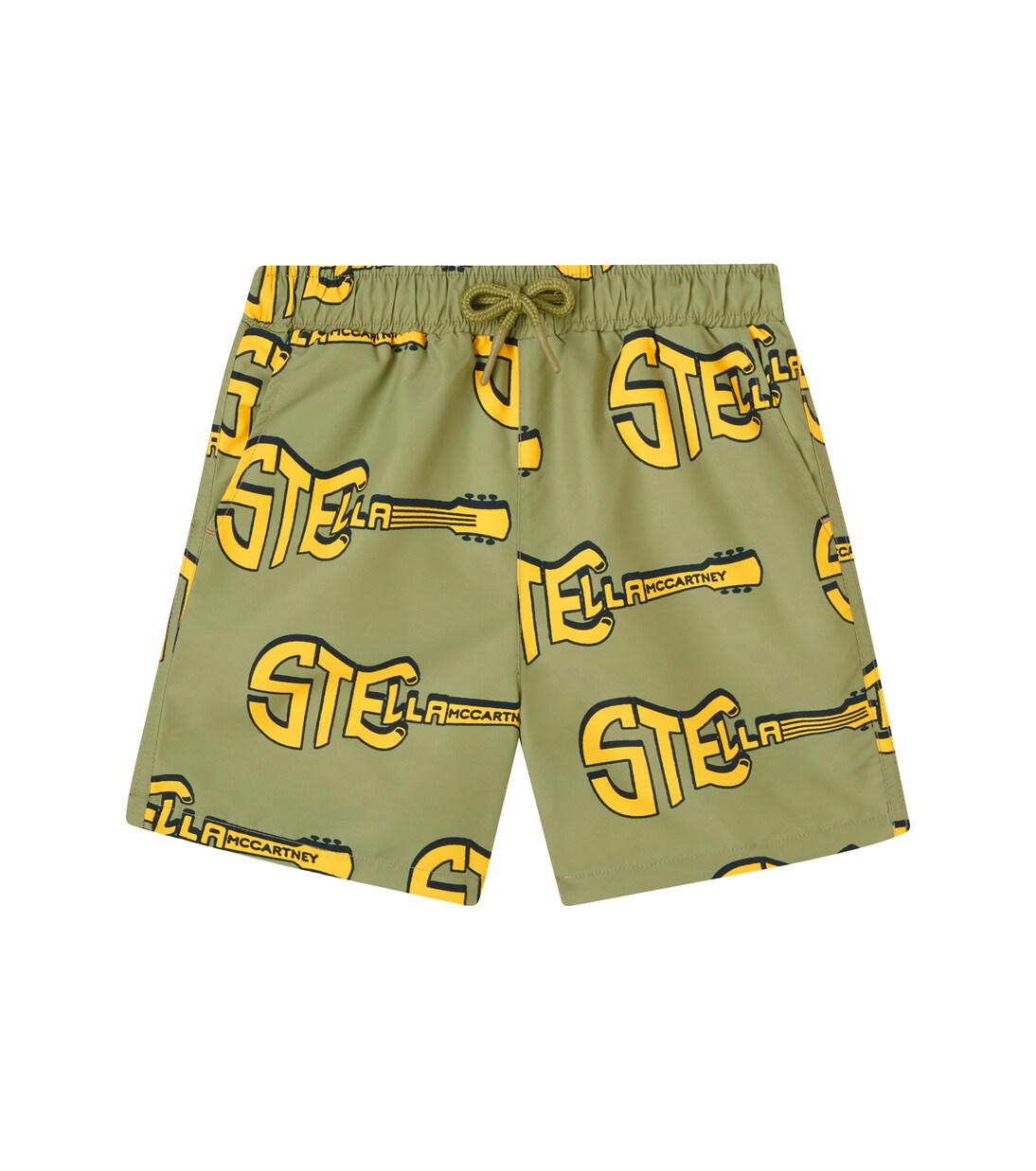 Stella Guitars printed swim trunks | Stella McCartney Kids