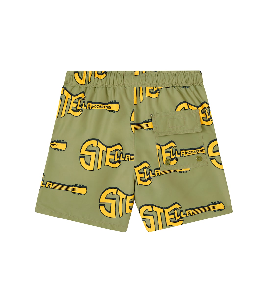 Stella Guitars printed swim trunks | Stella McCartney Kids