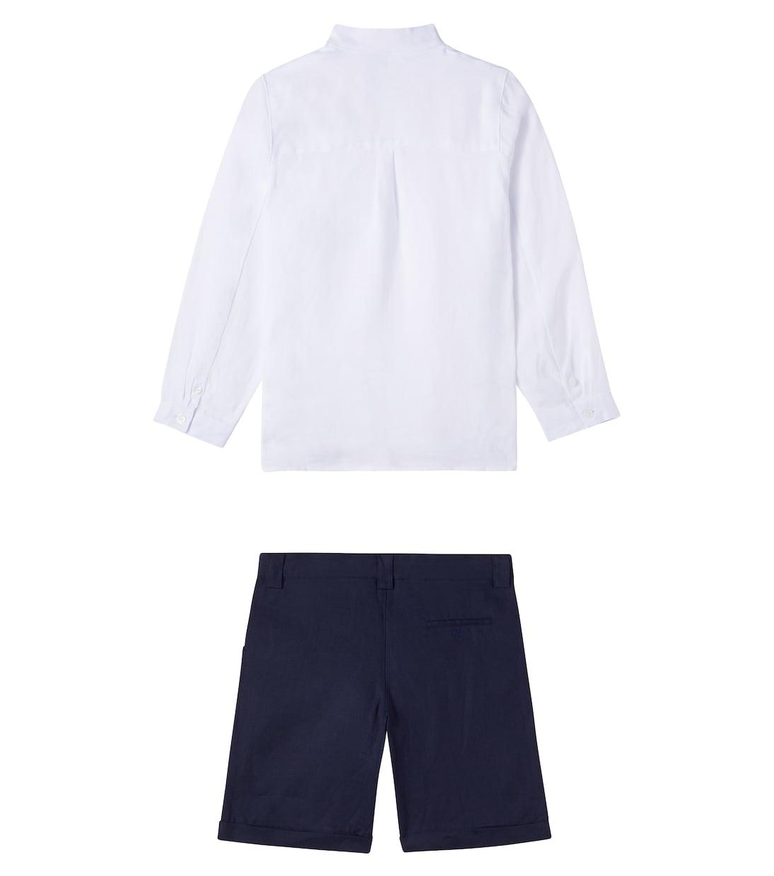 Camicia e shorts in lino | Tartine et Chocolat