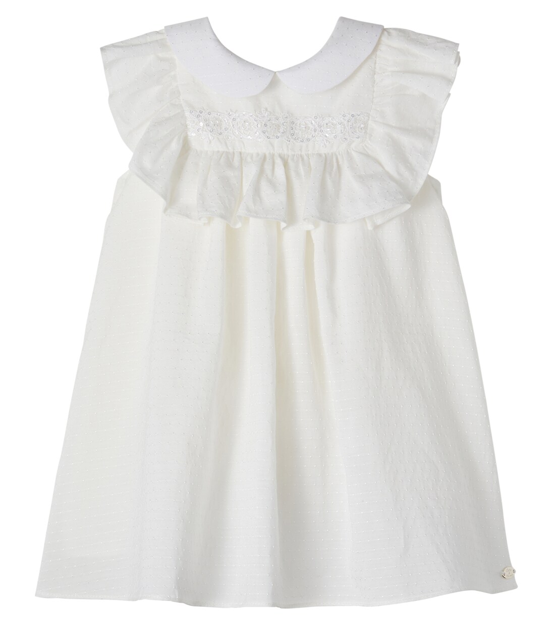 Baby ruffled cotton-blend dress | Tartine et Chocolat