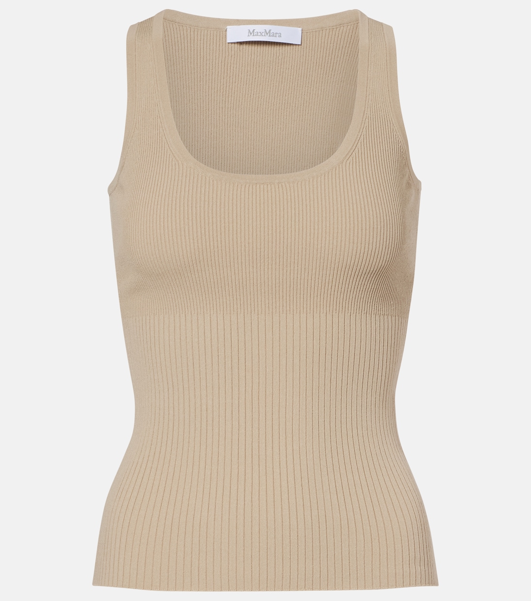 Ribbed-knit tank top | Max Mara
