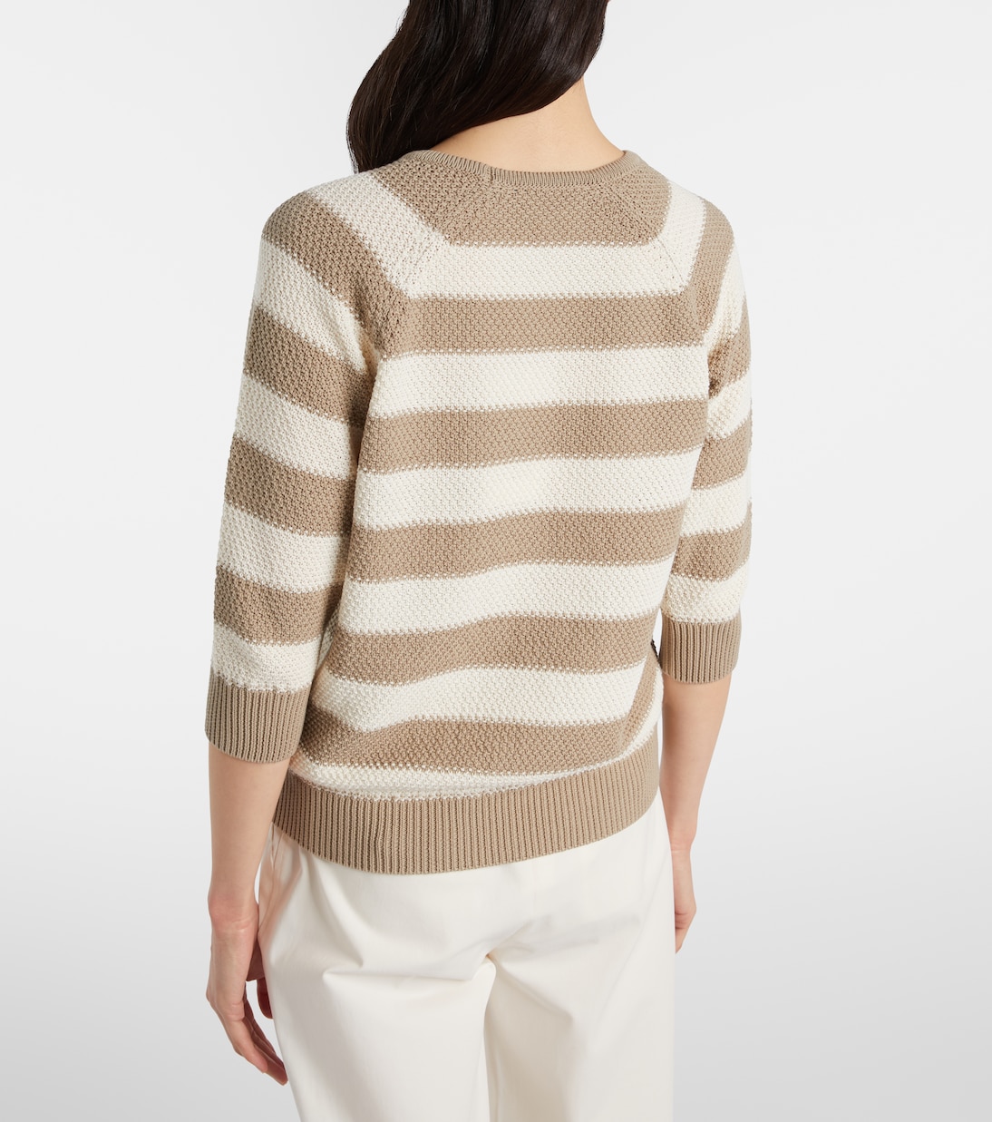 Ellisse striped cotton sweater | Max Mara