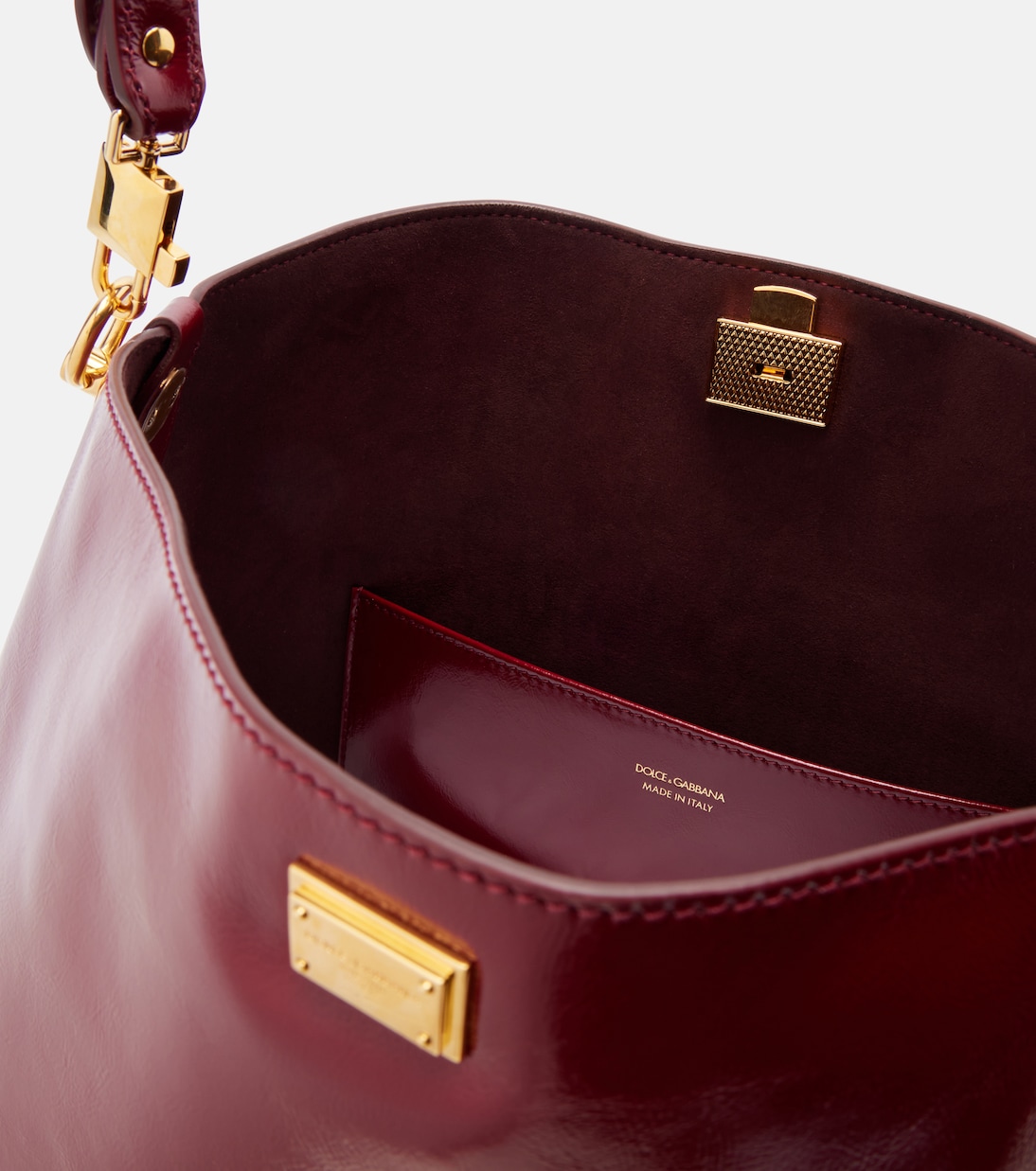 Vittoria Large leather tote bag | Dolce&Gabbana