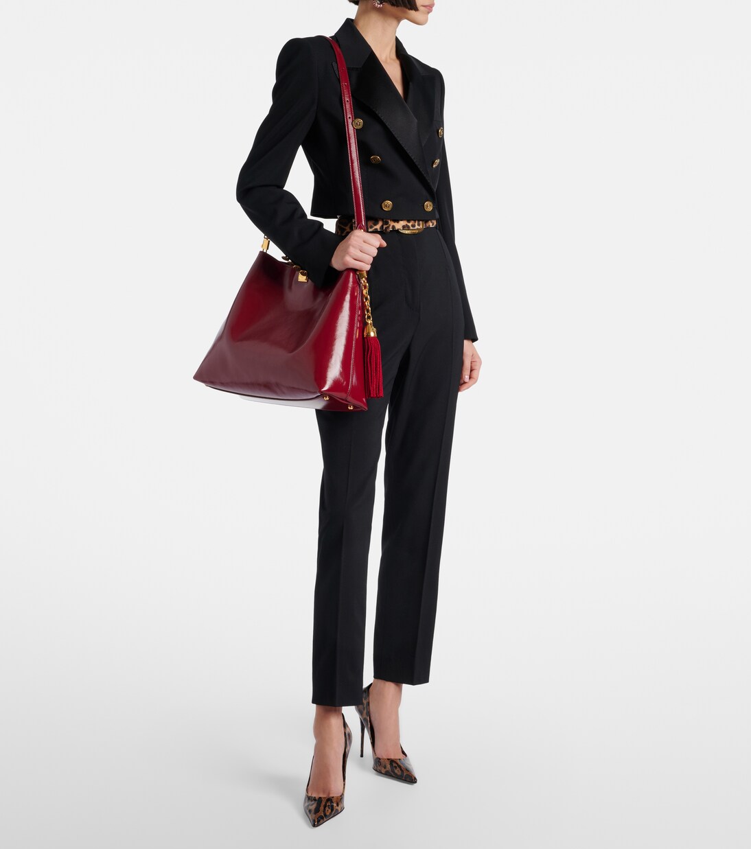 Vittoria Large leather tote bag | Dolce&Gabbana