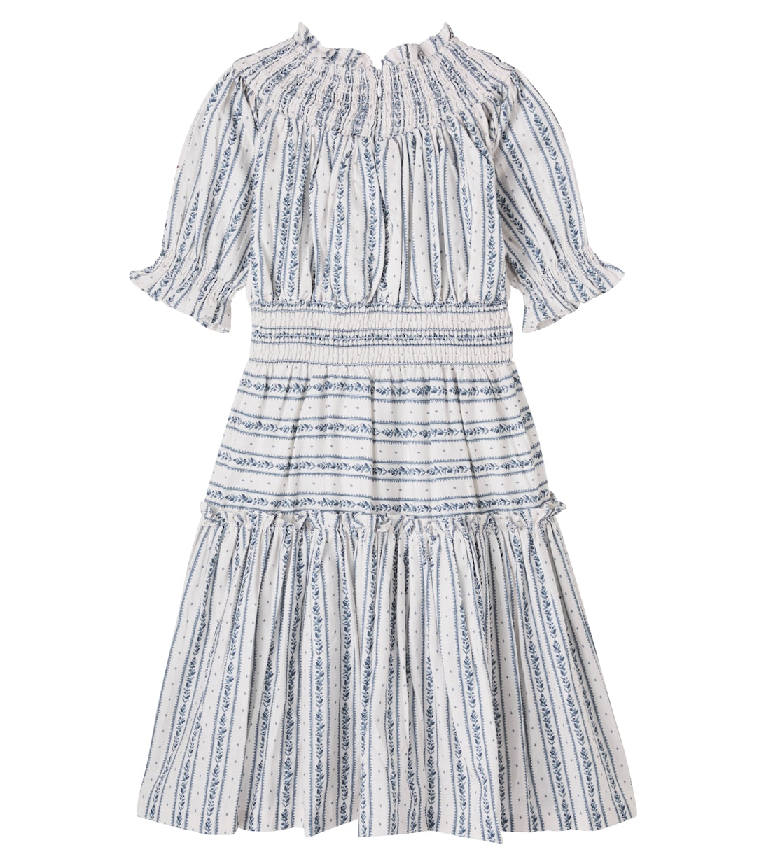 Evelina floral cotton dress | C'era Una Volta