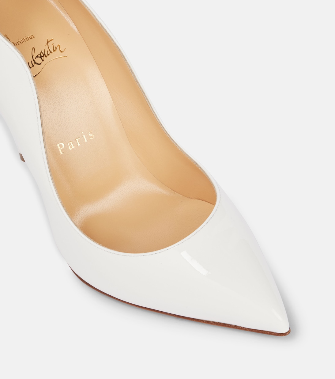 Escarpins Hot Chick 100 en cuir verni | Christian Louboutin