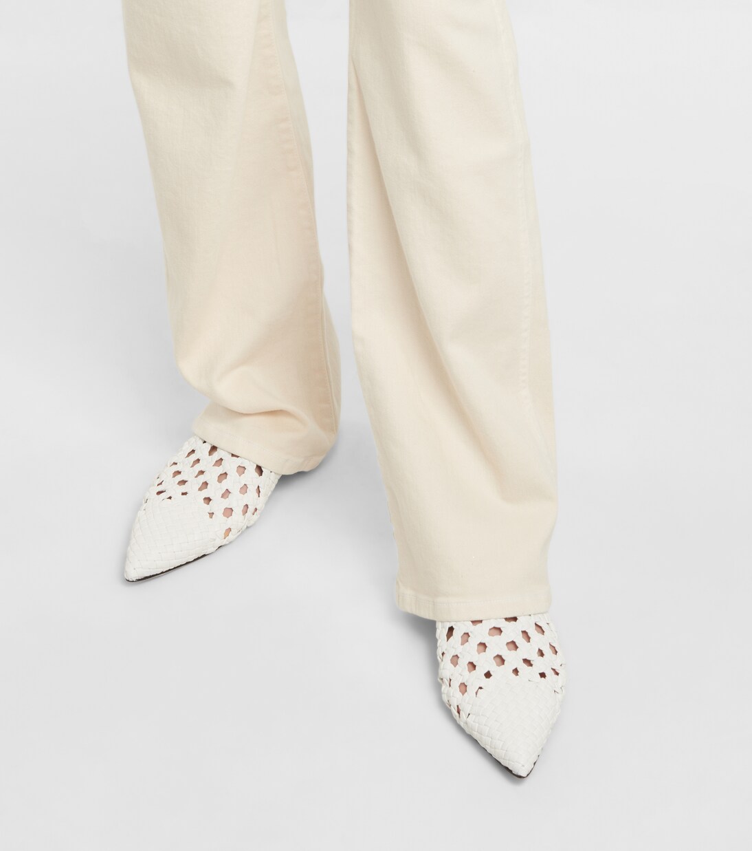 Slippers Waverly aus Lederimitat | Khaite