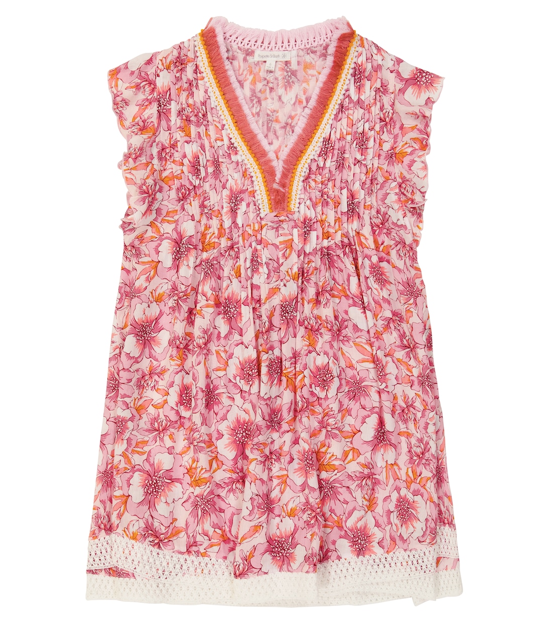 Robe Sasha à fleurs | Poupette St Barth Kids