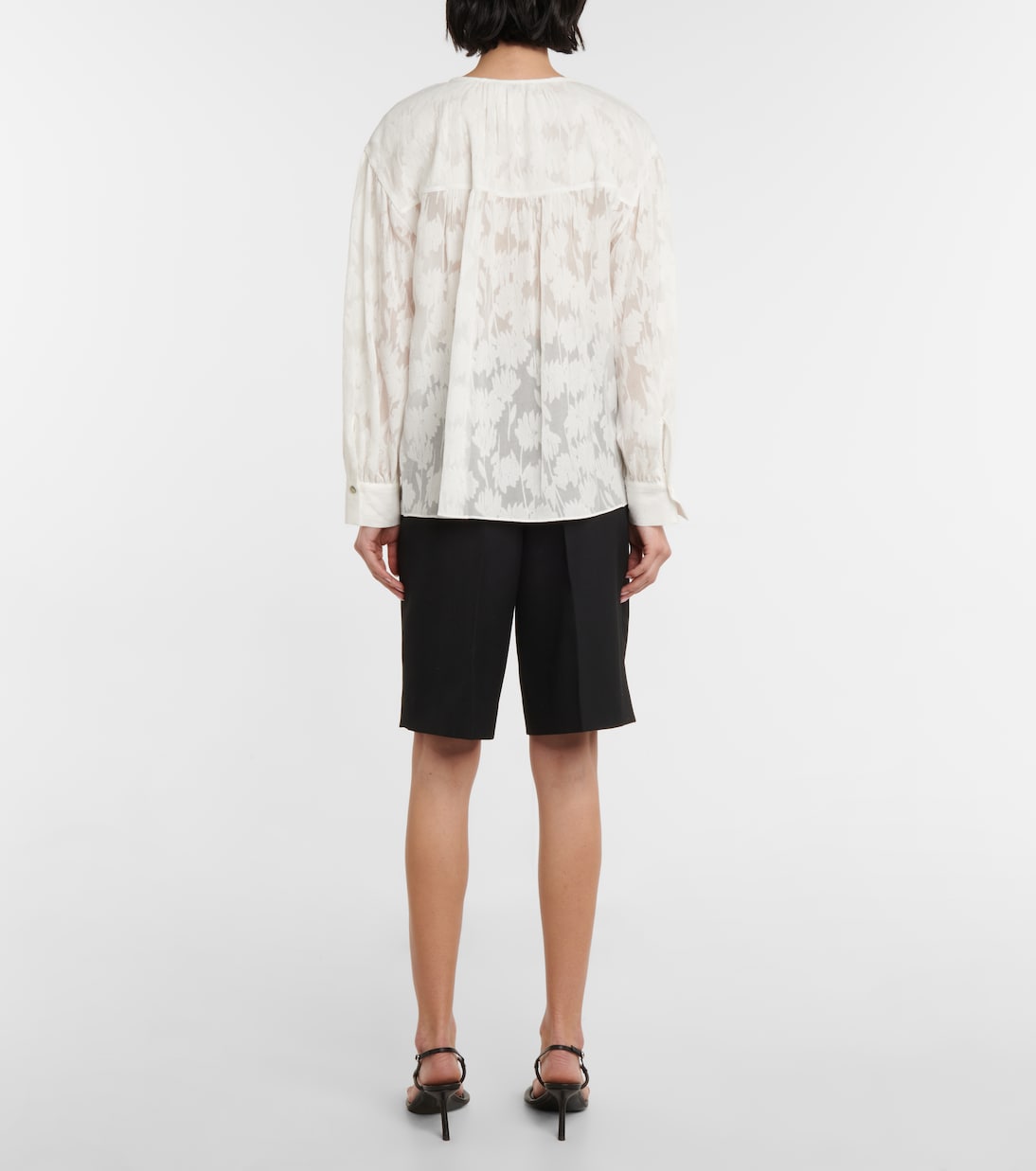 Bluse aus Seide und Baumwolle | Vince