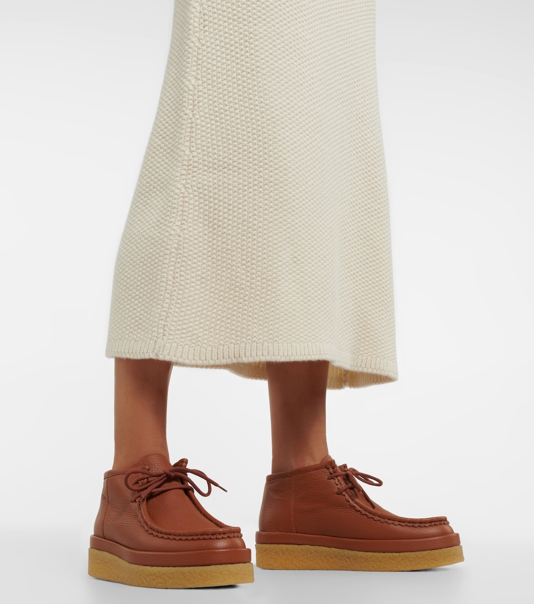 Stringate Jamie in pelle | Chloé
