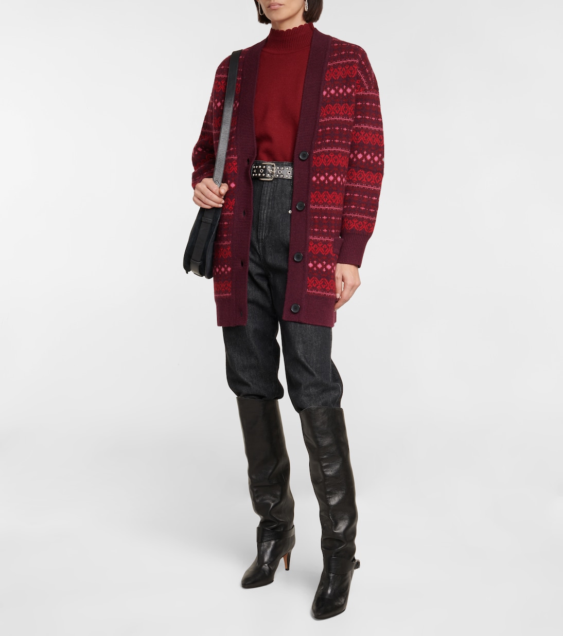 Fair Isle wool cardigan | Marant Etoile