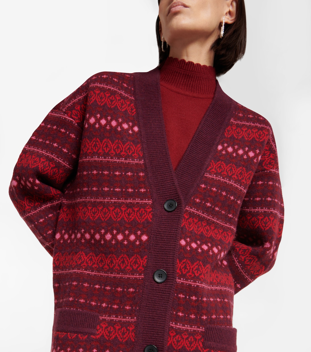 Fair Isle wool cardigan | Marant Etoile