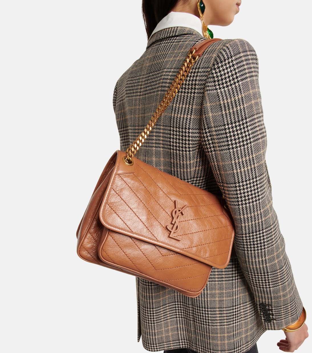 Borsa a spalla Niki Medium in pelle | Saint Laurent