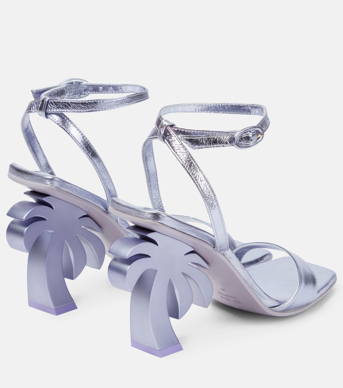 Sandalen Palm aus Metallic-Leder | Palm Angels