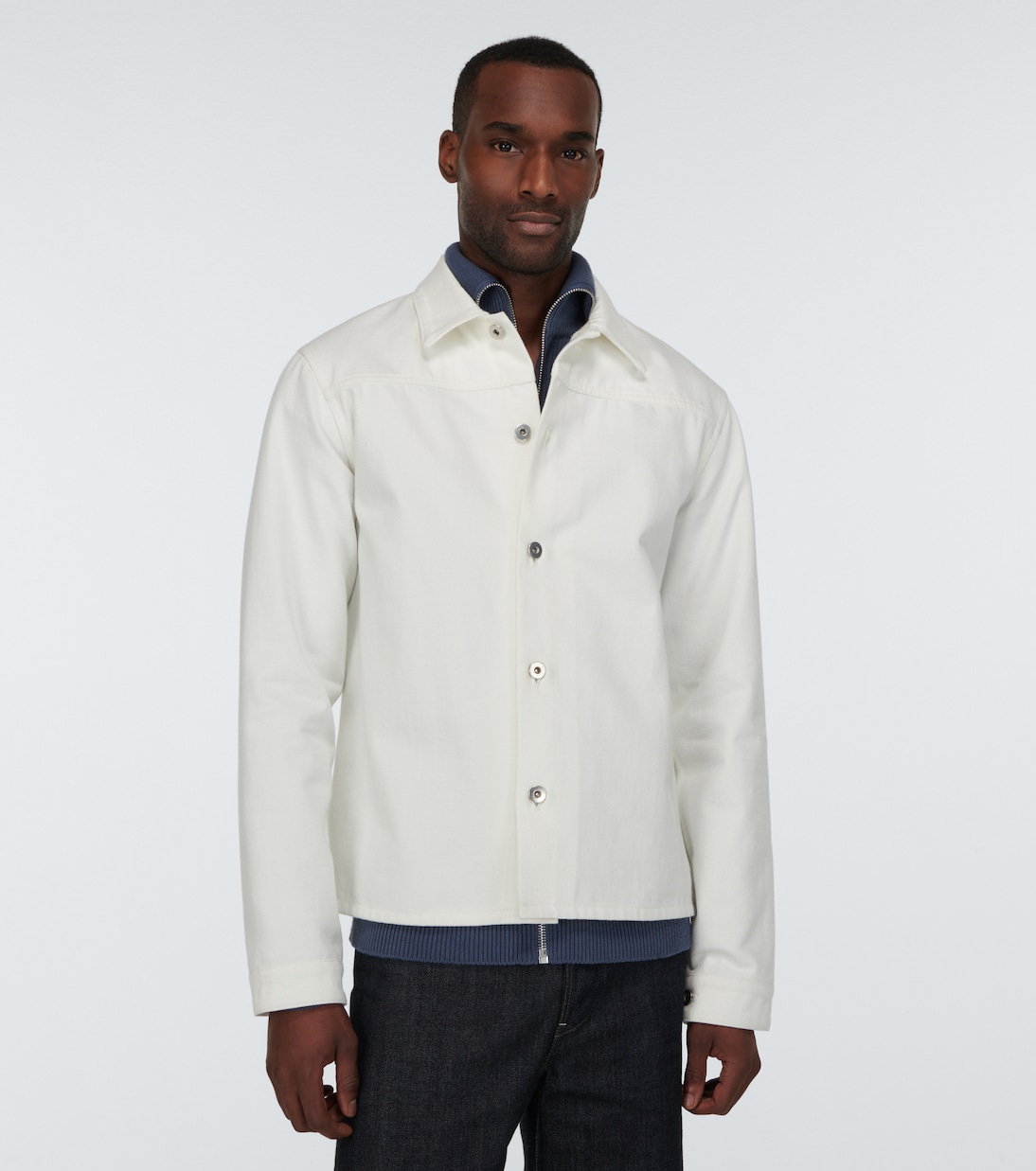 Hemdjacke aus Baumwolle | Jil Sander