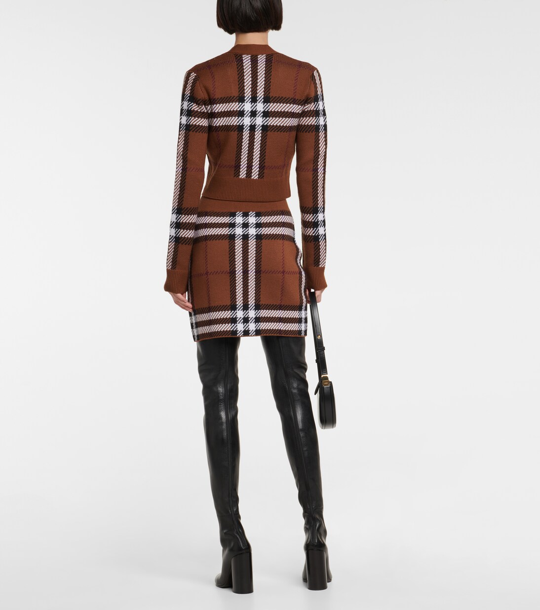 Minirock aus Wolle | Burberry