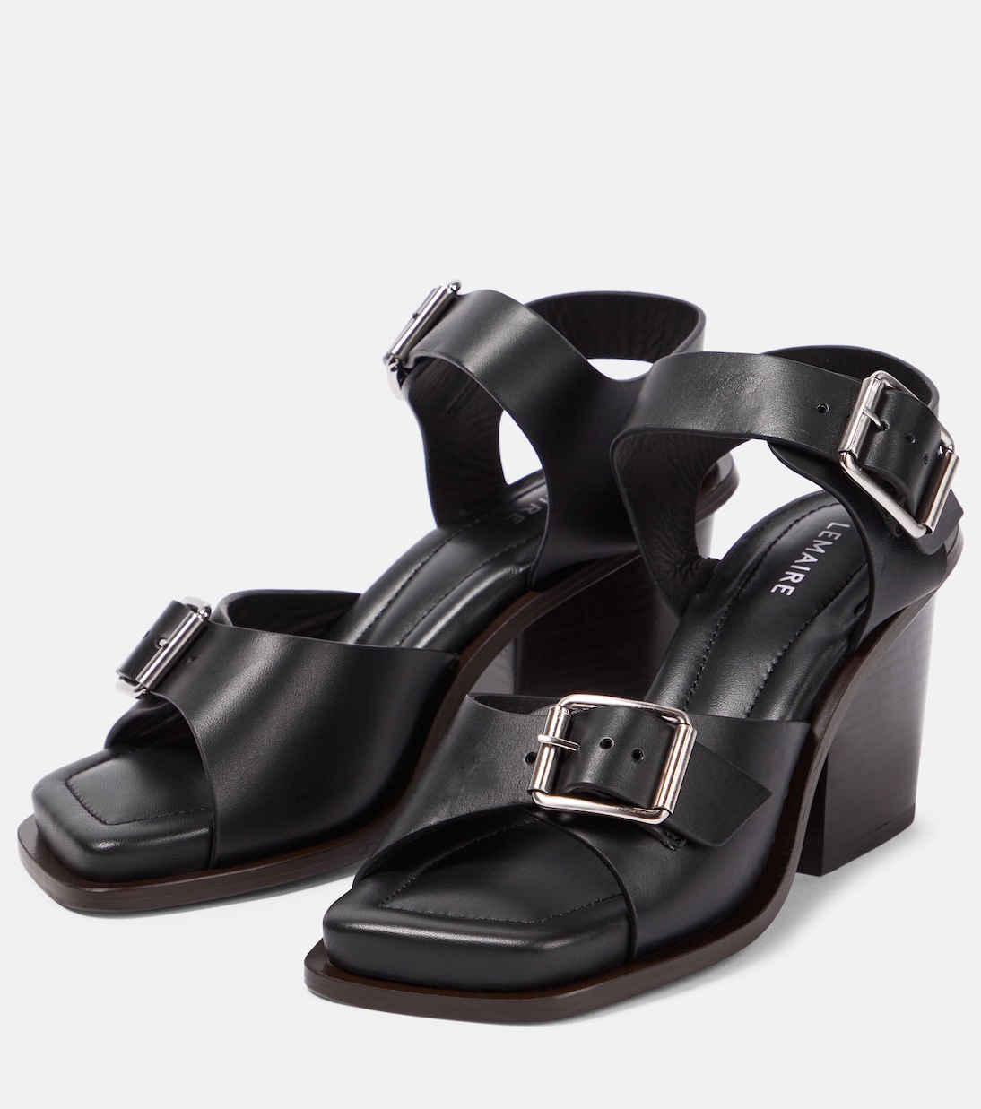 Verzierte Sandalen aus Leder | Lemaire