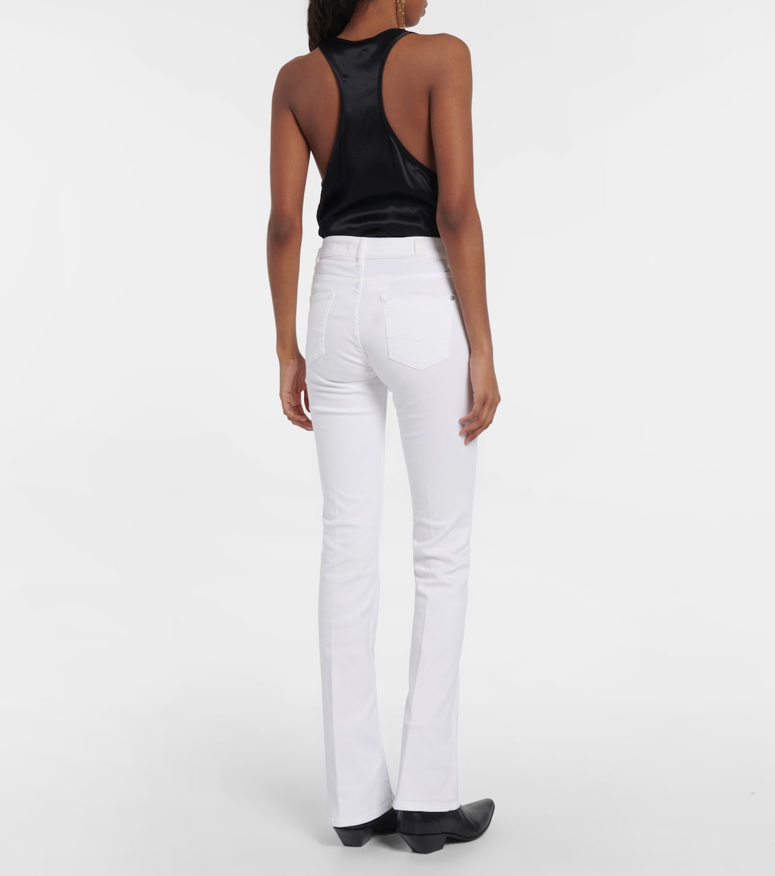 Bootcut Optic high-rise slim jeans | 7 For All Mankind