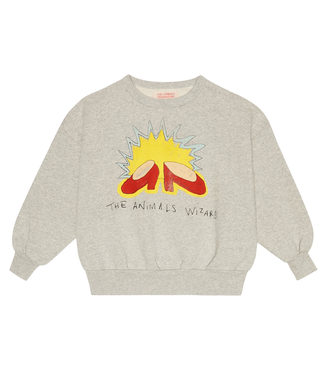 Printed cotton sweatshirt | The Animals Observatory