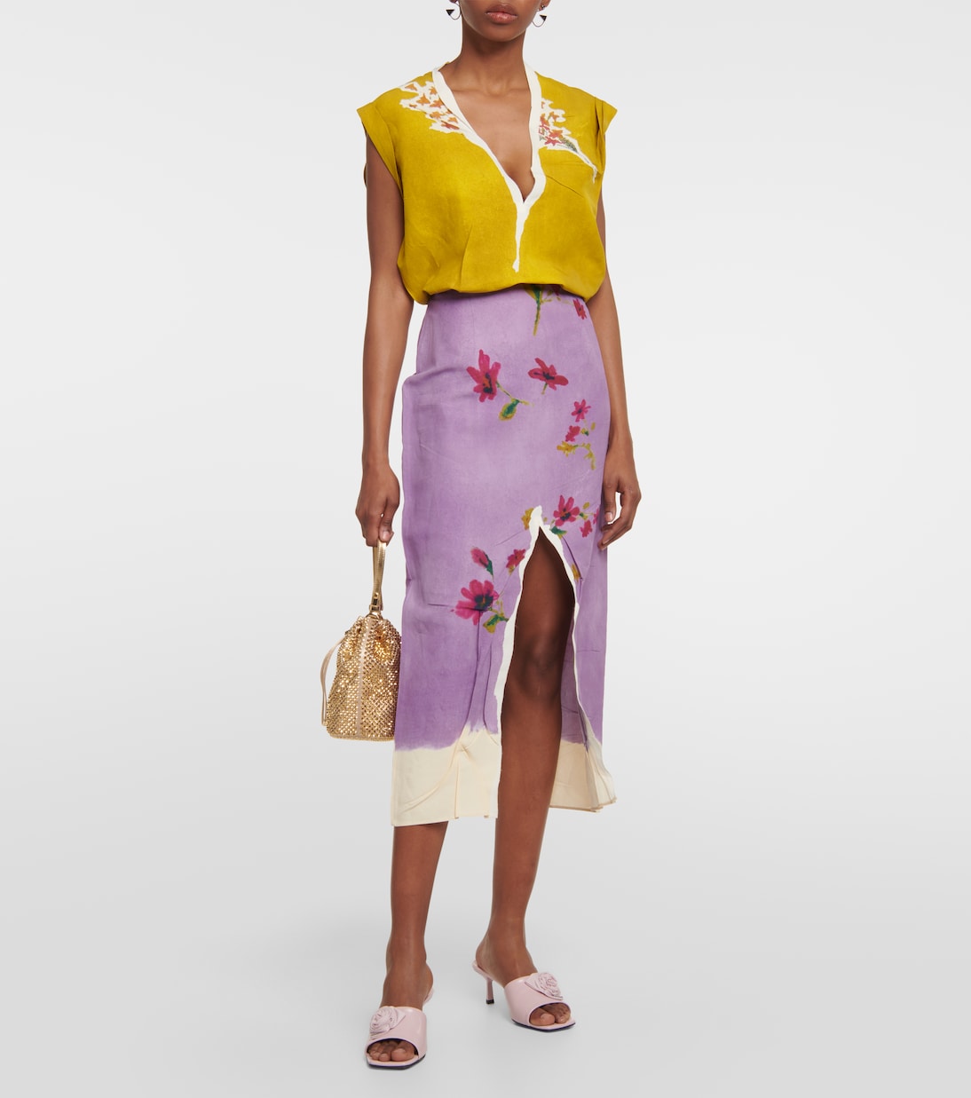 Pantoletten aus Leder | Prada