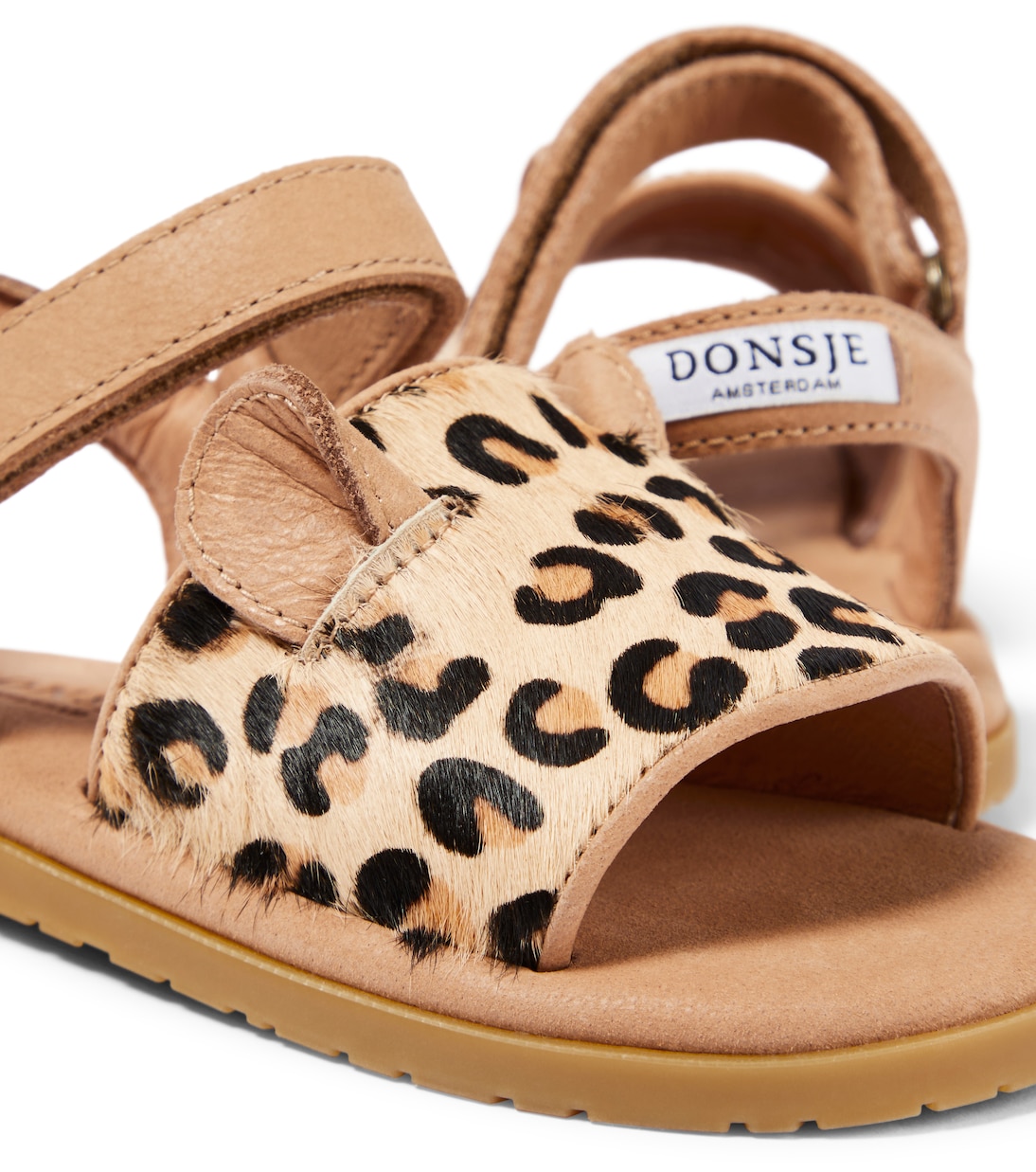 Sandali Lara in pelle con stampa | Donsje