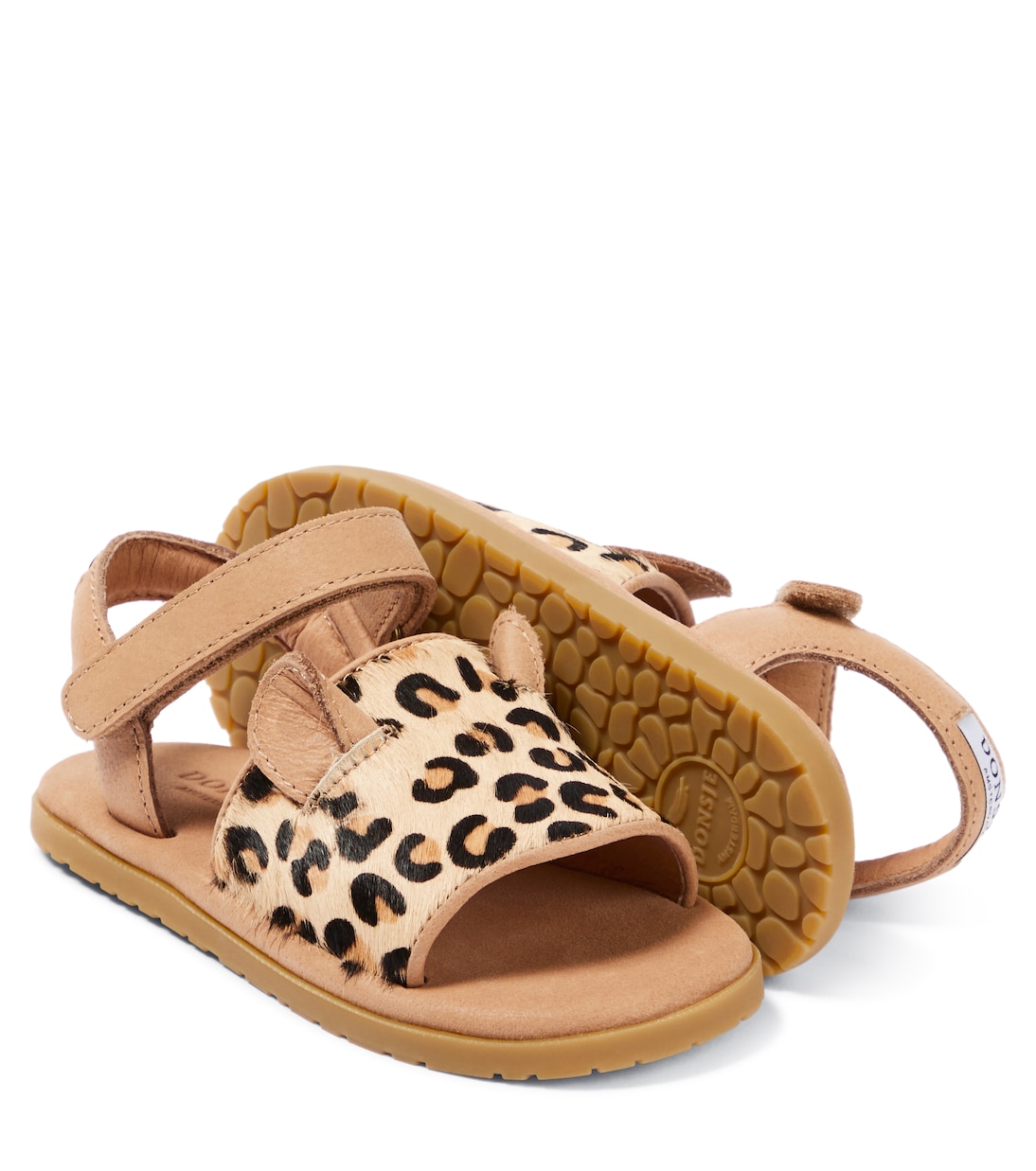 Sandali Lara in pelle con stampa | Donsje