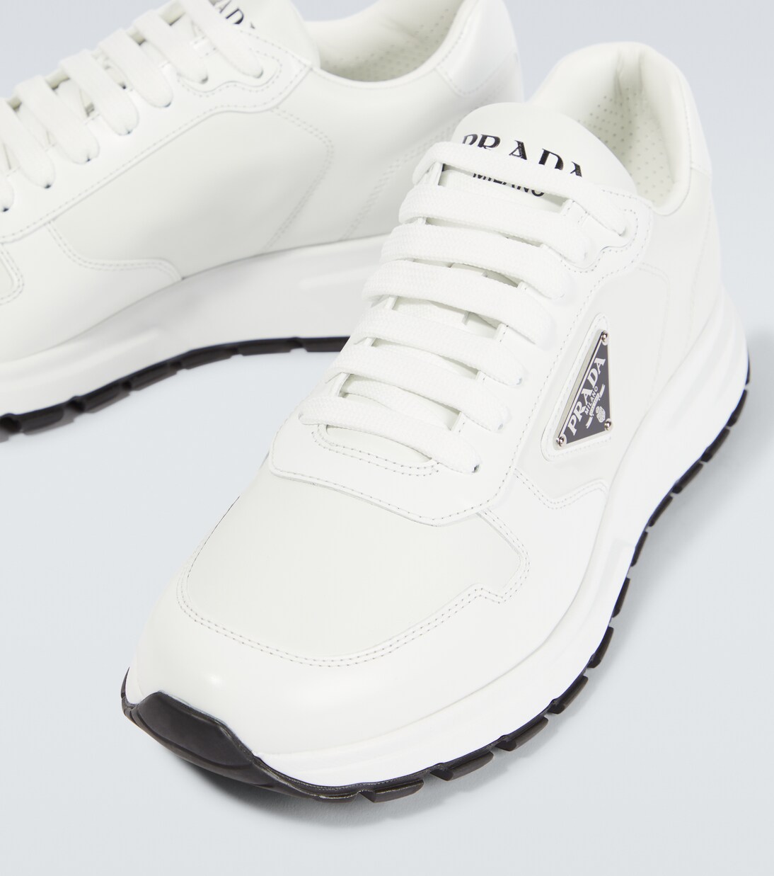 Sneakers in pelle  | Prada