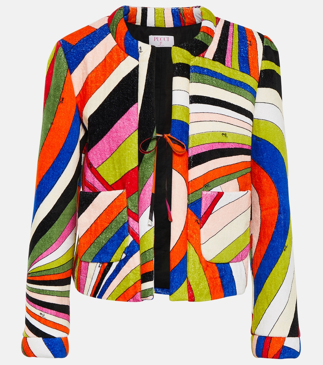 Jacke Iride aus Baumwollfrottee | Pucci