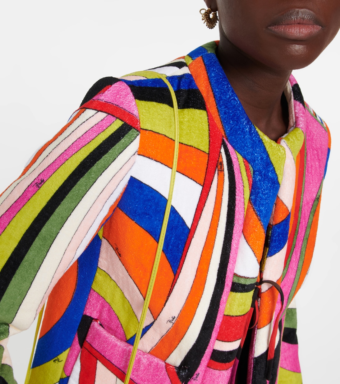 Jacke Iride aus Baumwollfrottee | Pucci