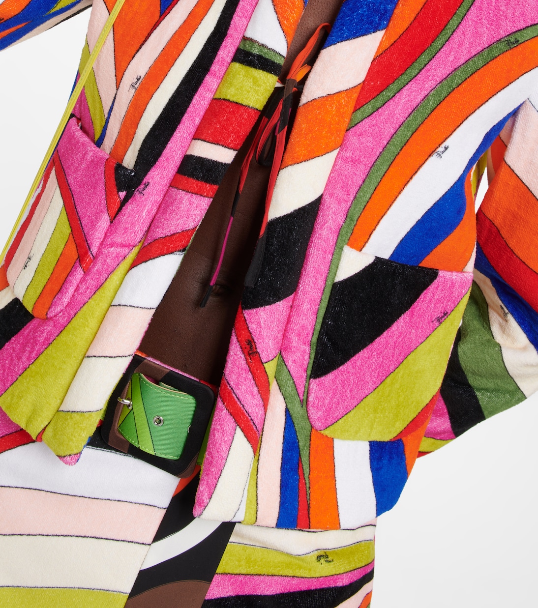 Jacke Iride aus Baumwollfrottee | Pucci