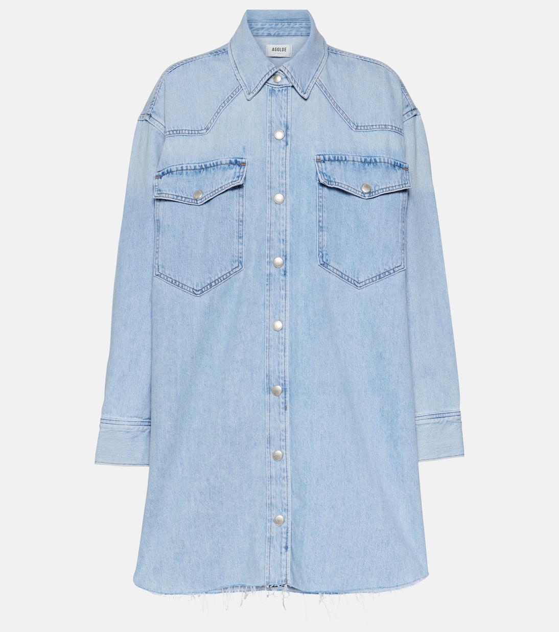 Jessa denim shirt dress | Agolde