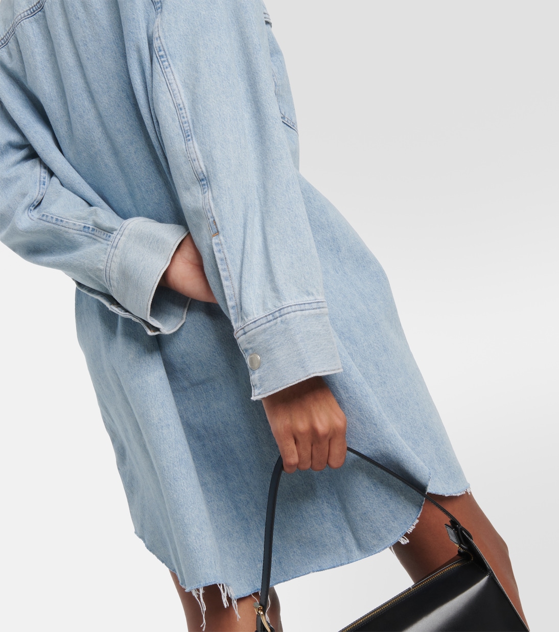 Jessa denim shirt dress | Agolde