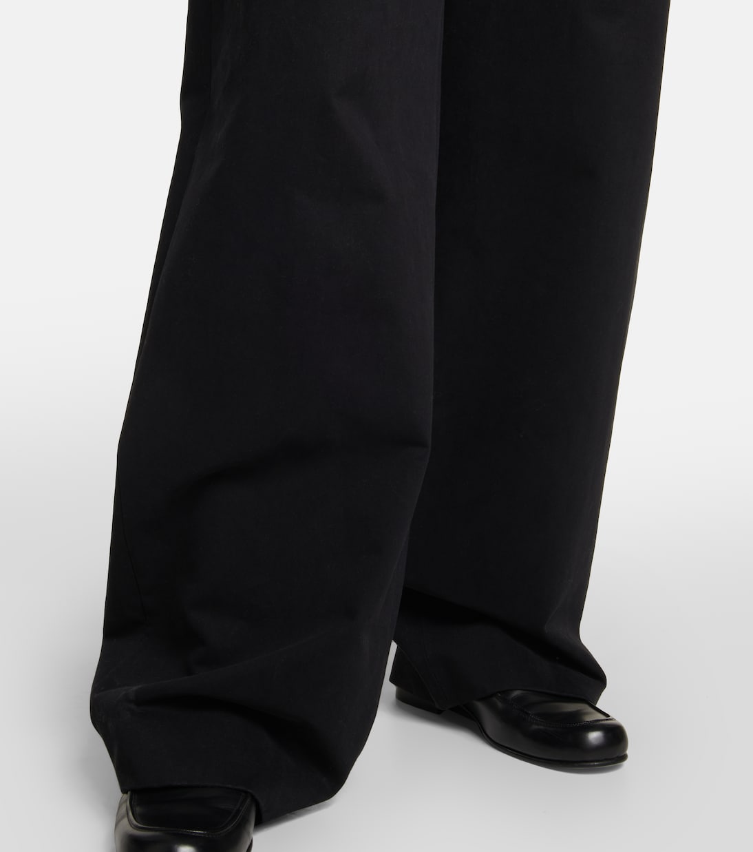 Pantalon ample Rufos en coton et laine | The Row