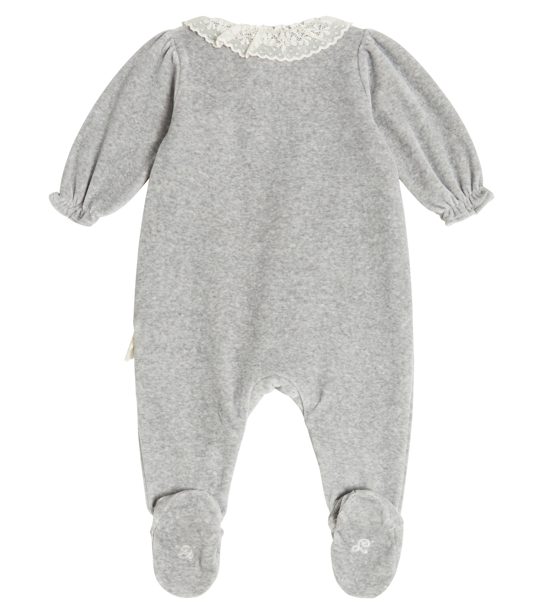 Baby - Tutina in misto cotone con pizzo | Tartine et Chocolat