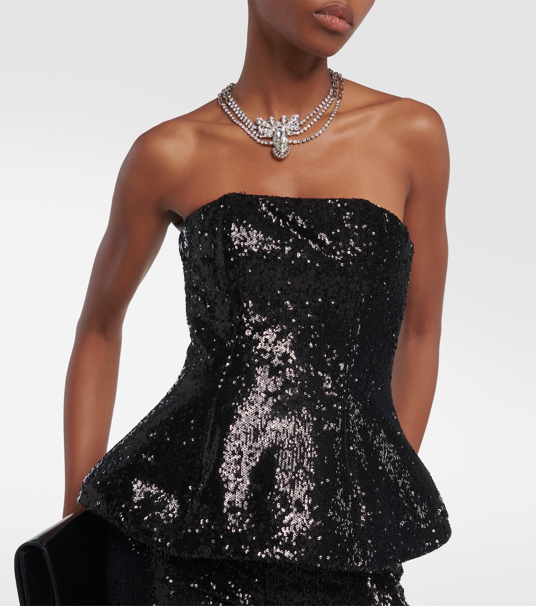 Sequined bustier top | Giuseppe di Morabito
