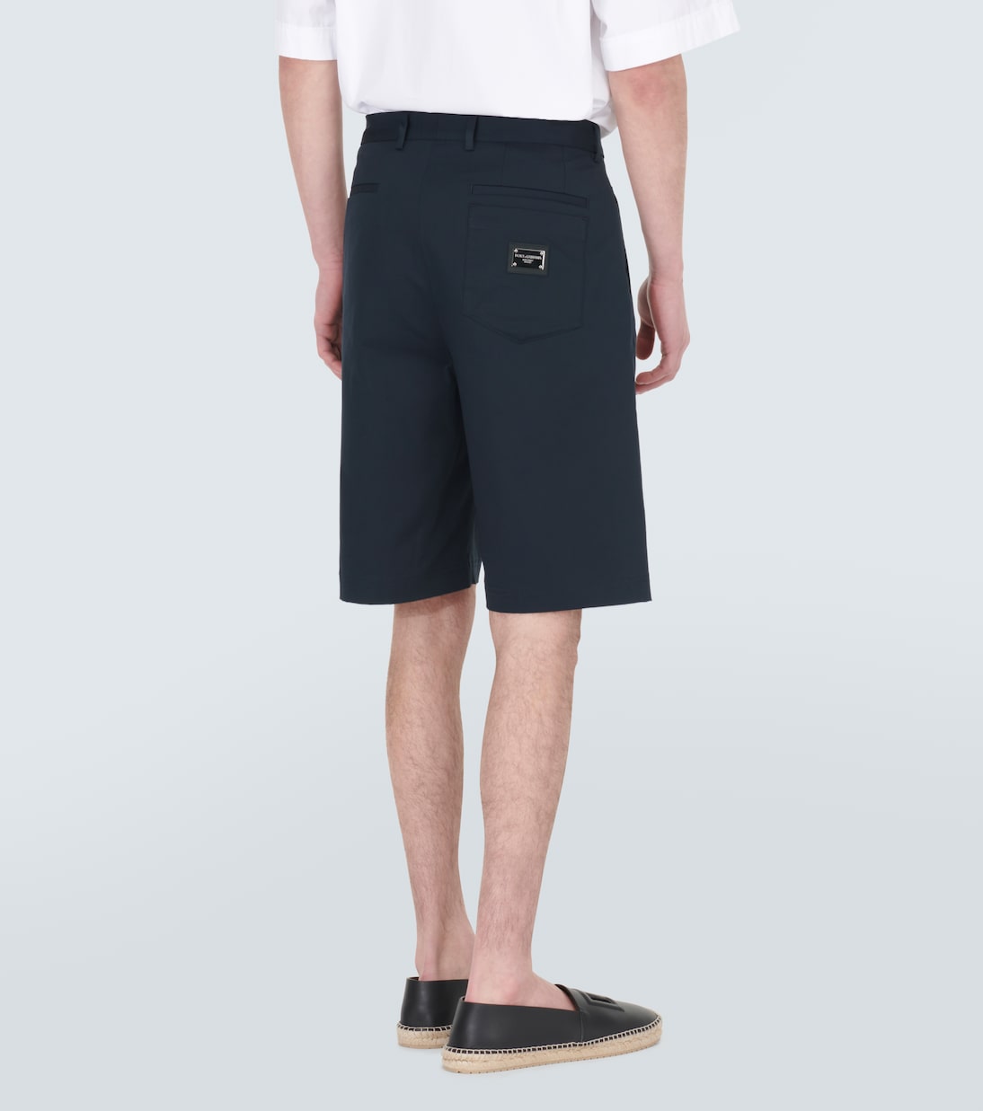 Bermudas tailored de mezcla de algodón | Dolce&Gabbana