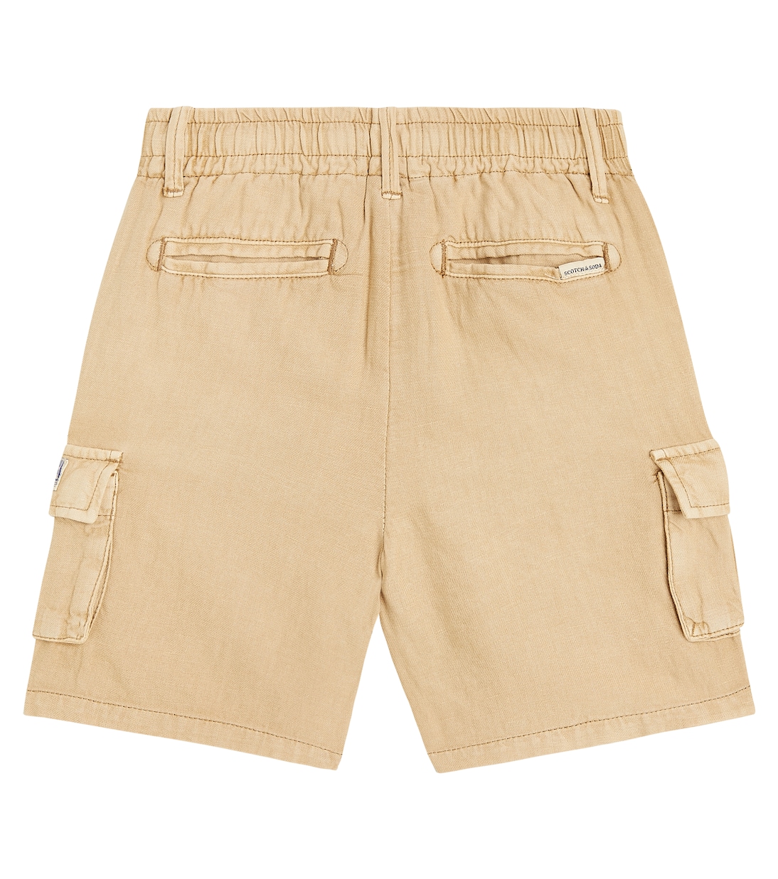 Short cargo en coton et lin | Scotch & Soda Kids