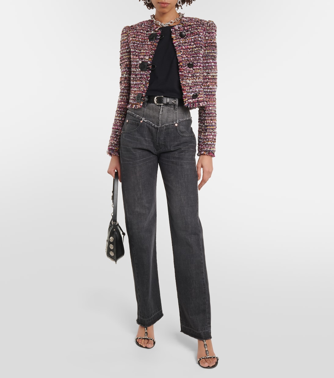 Cropped-Jacke Gradilia aus einem Wollgemisch | Isabel Marant