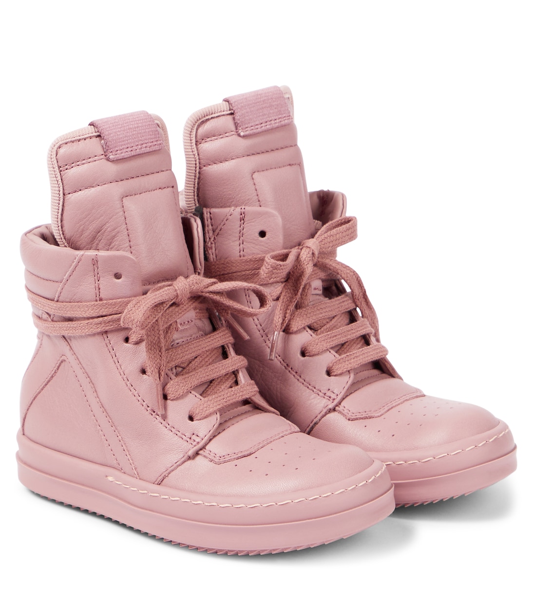 Sneakers Geobasket in pelle | Rick Owens Kids