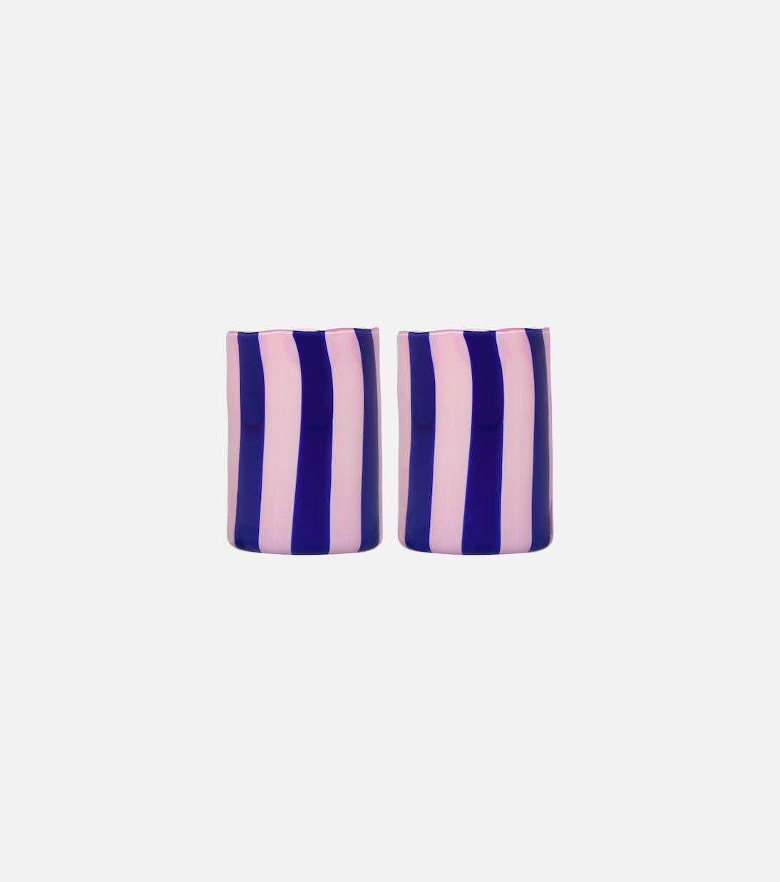 Dolcevita Stripe set of 2 tumblers | Aquazzura Casa