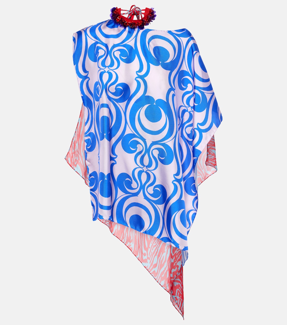 Blusa in misto seta con stampa | Dries Van Noten