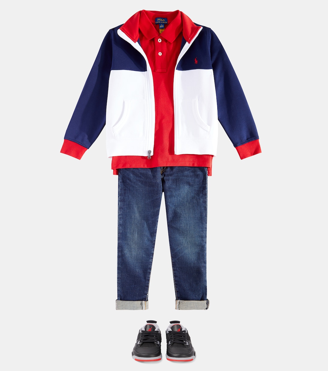 Cotton-blend track jacket | Polo Ralph Lauren Kids