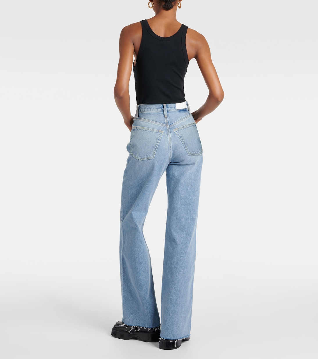 High-rise wide-leg jeans | Re/Done