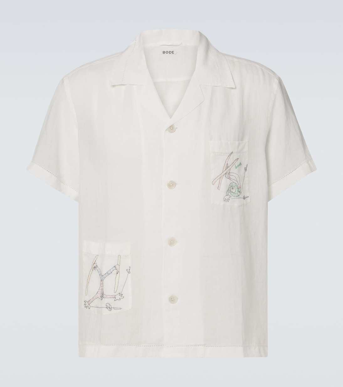 Camicia bowling Skiers in lino | Bode