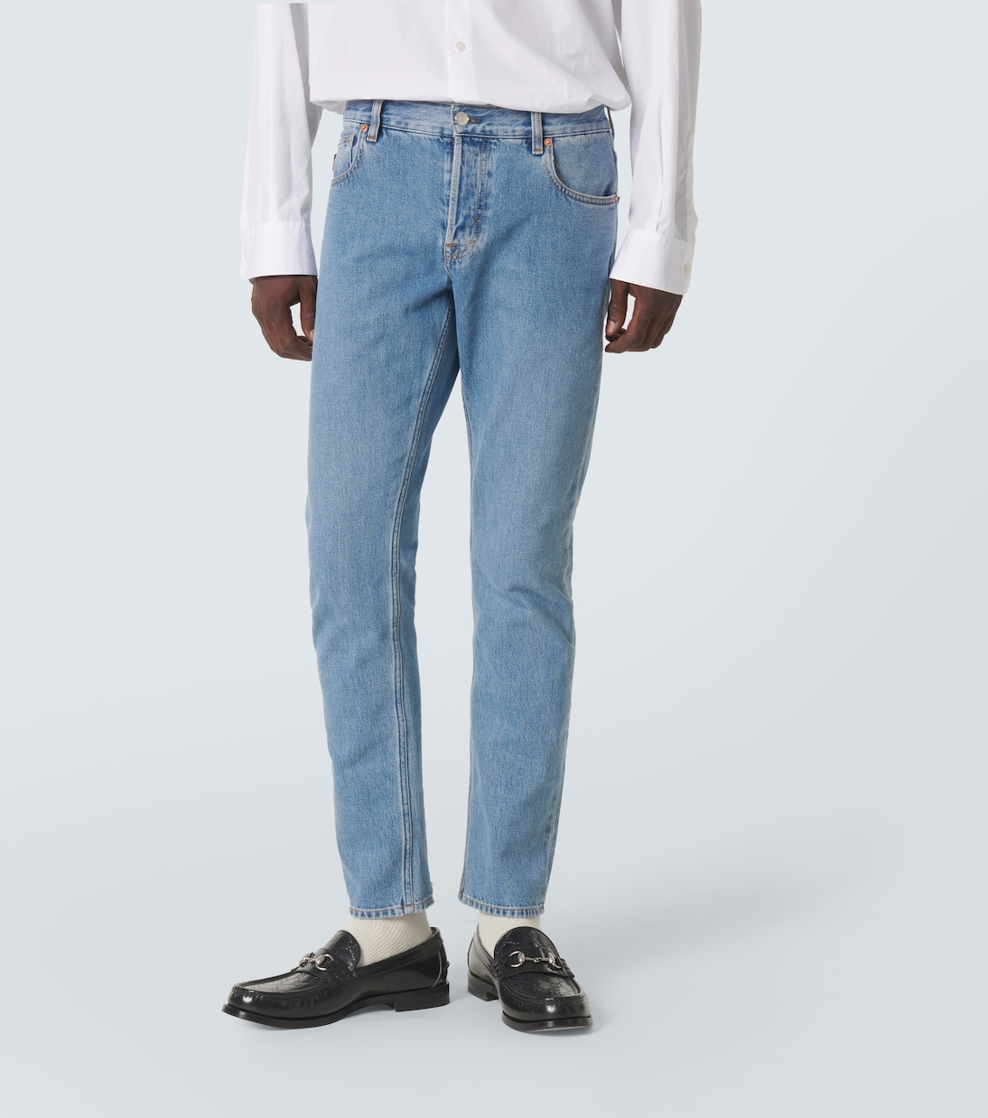 Jeans regular a vita media | Gucci