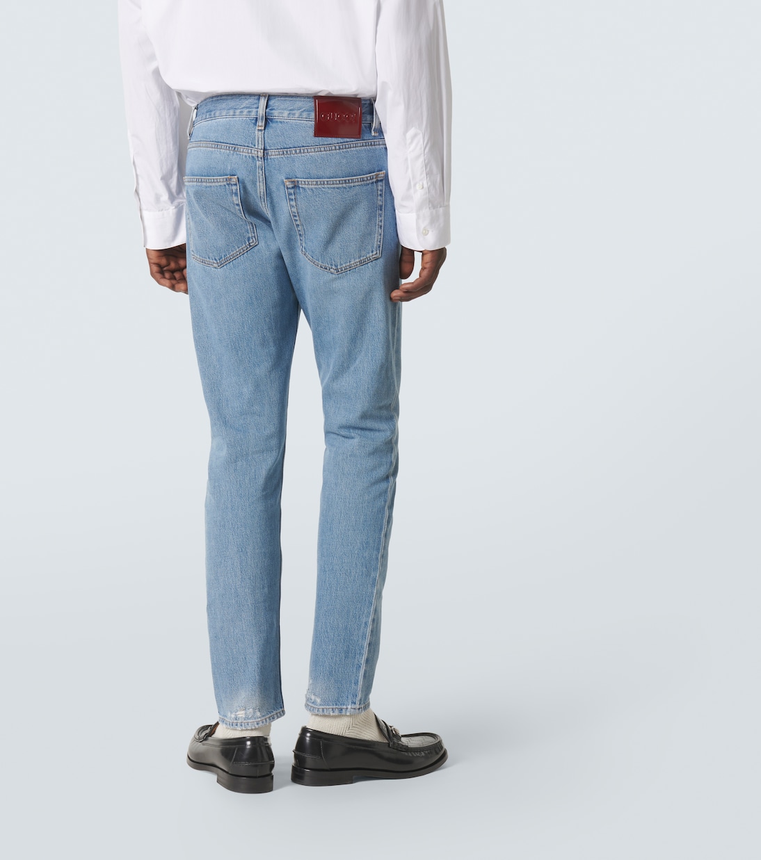 Jeans regular a vita media | Gucci