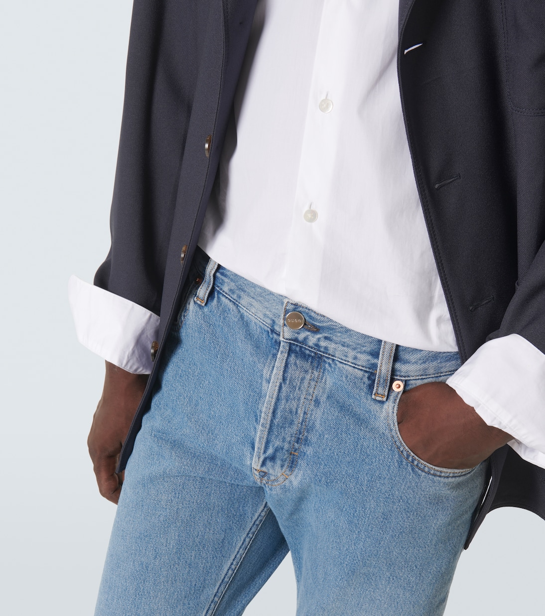 Jeans regular a vita media | Gucci