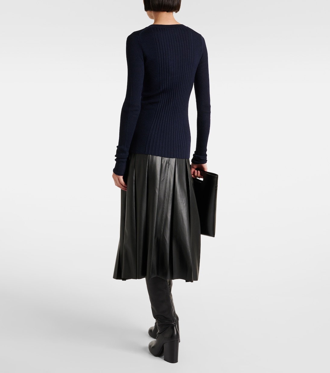 Jersey Cassidy de lana y seda | Proenza Schouler