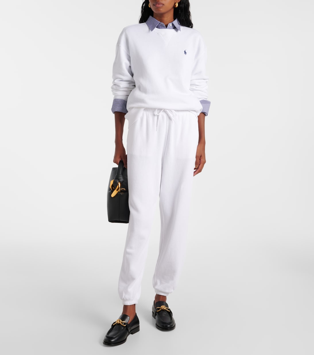 Pantaloni sportivi in pile di cotone | Polo Ralph Lauren