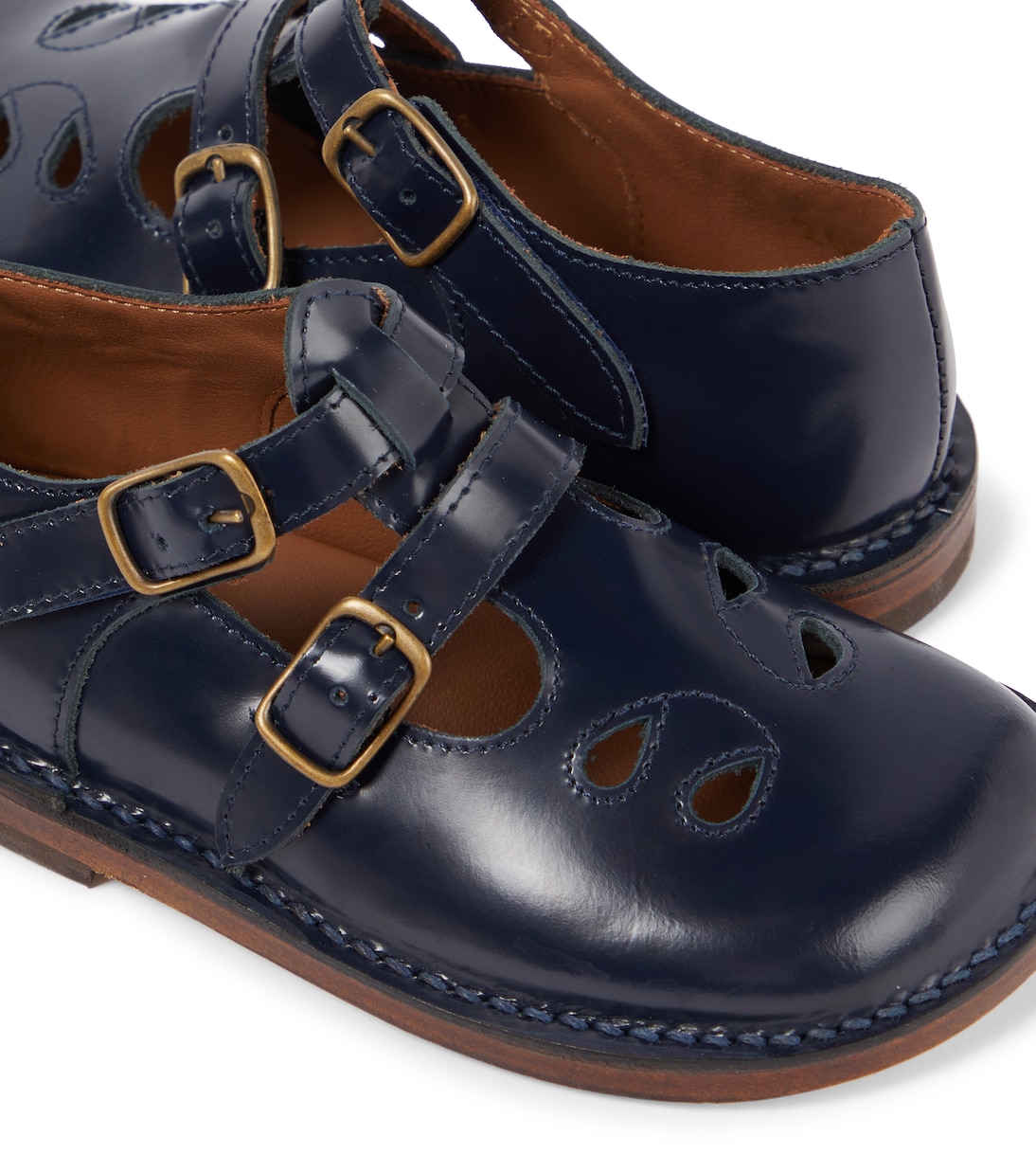 Gabriel cutout leather loafers | PèPè